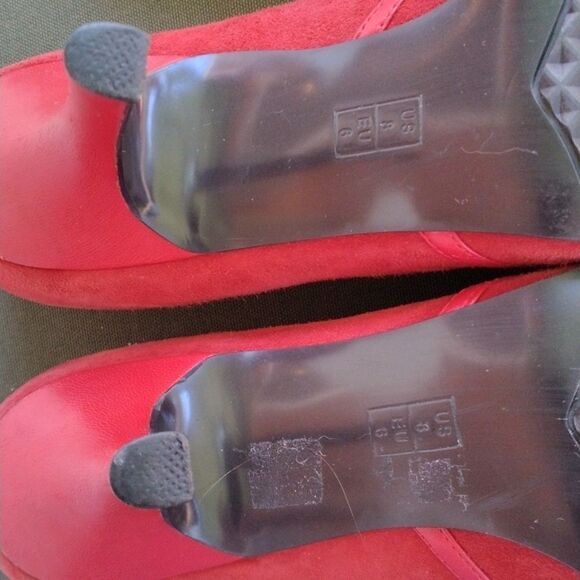 What's What by Aerosoles Red Heels - Picture 6 of 13